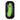 Top-down view of the V Syndicate Pickle Metal Rolling Tray showing a glossy black rim and a large green pickle character with bloodshot eyes holding a lit joint.