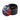 A top-down view of the open SharpShred 4 Piece Grinder, showcasing a vibrant, painted portrait on its lid.