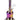 Front view of the 8.8-inch Dab Rig w/Quartz Bell-Shaped, showcasing its colorful, iridescent glass and bell-shaped quartz.