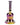 Front view of the 8.8-inch Dab Rig w/Quartz Bell-Shaped, featuring an iridescent finish and a classic bell shape.