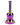 Front view of the 8.8-inch Dab Rig w/Quartz Bell-Shaped, showcasing its iridescent finish and bell-shaped design against a plain white background.