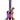 Front view of the 8.8-inch Dab Rig w/Quartz Bell-Shaped, showcasing its iridescent glass and unique bell shape.