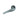 A side view of the 4-inch bent Everyday Essentials Spoon Pipe, with a simple, smooth glass design.