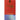Front view of the Famous X 5" Fumed Hammer Pipe, displaying a detailed, textured glass design.
