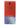 Front view of the Famous X 5" Fumed Hammer Pipe, displaying a detailed, textured glass design.