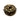 A close-up, angled view of the Donut Hand Pipe, resembling a glazed donut with dark accents against a plain white background.