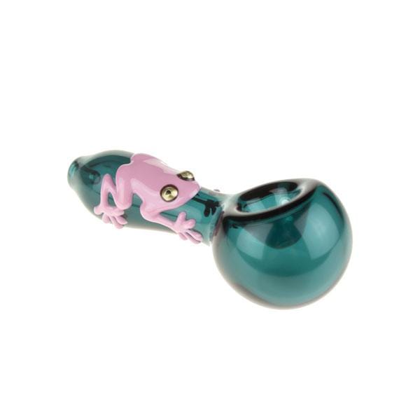 Pipe Teal "Pink Frog"