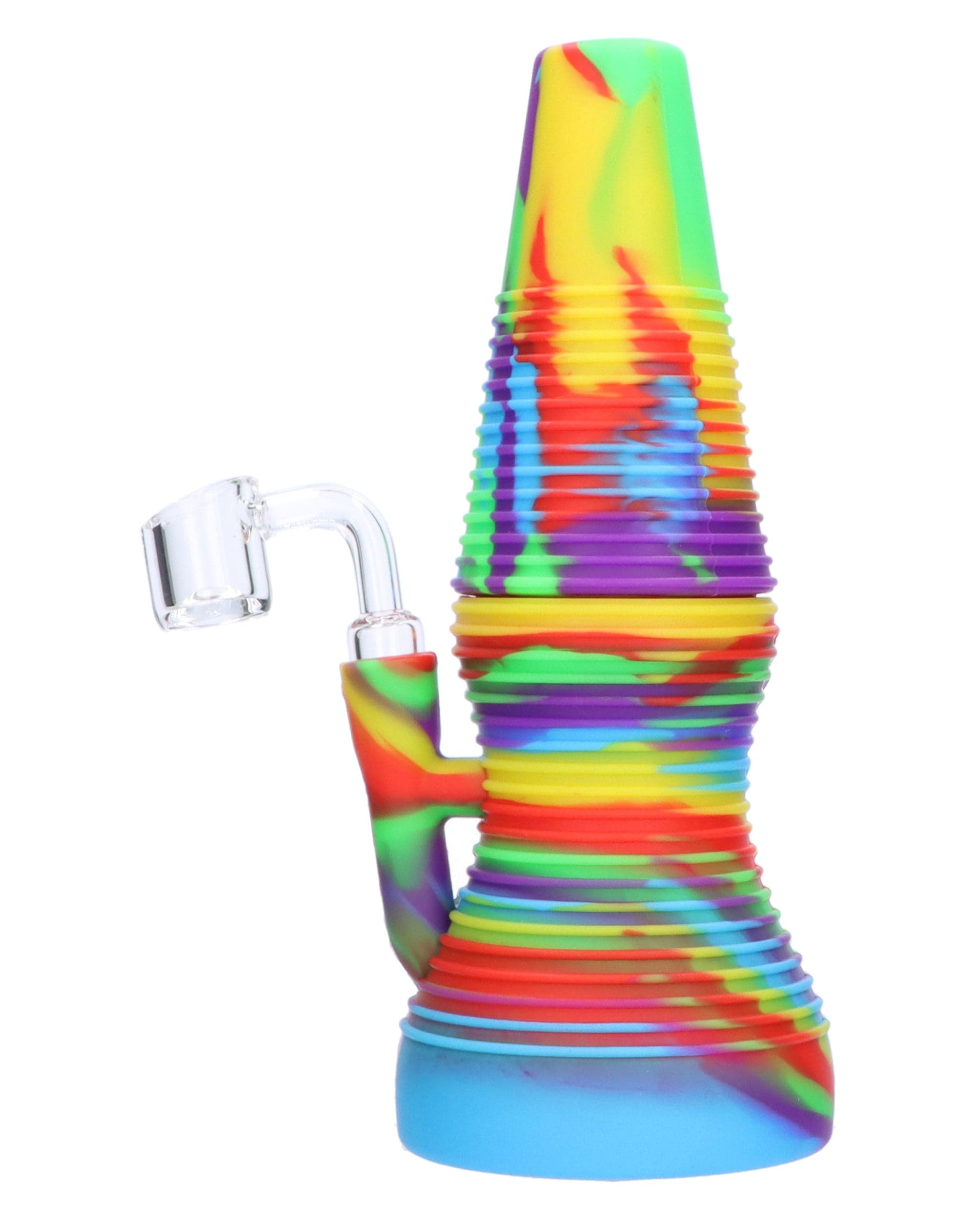 Rigid Rainbow Silicone Mini Dab Rig