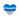 The Silicone Heart Container is shown in a close-up, front view, displaying its smooth, heart shape and translucent material.