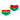 A top-down view of the Silicone Heart Container, showing its smooth, red silicone material and heart shape.