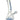A straight-on view of the 12" 9mm Bent Neck Beaker, showcasing its clear glass construction and gently curved neck.