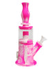 4-in-1 Silicone Glass Double Percolator Bong