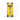 Front view of the Bliss Dab Tool, a silver metallic tool positioned against a vibrant yellow background.