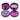 Front view of the 55mm Granddaddy Purple 3 Stage Grinder, showcasing its purple metallic finish and multi-tiered design.
