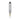 Front view of the Falcon Mini Vaporizer, a sleek, silver device with a minimalist design and a clear mouthpiece.